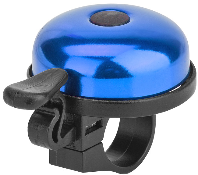 Звонок 16A-09 алюминий/пластик, чёрно-синий 210111