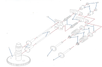 Клапанная система 4-Х ТАКТНОГО ПЛМ HIDEA F2,5