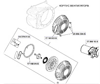 Стартер ручной снегохода СММ РЫБИНКА-04