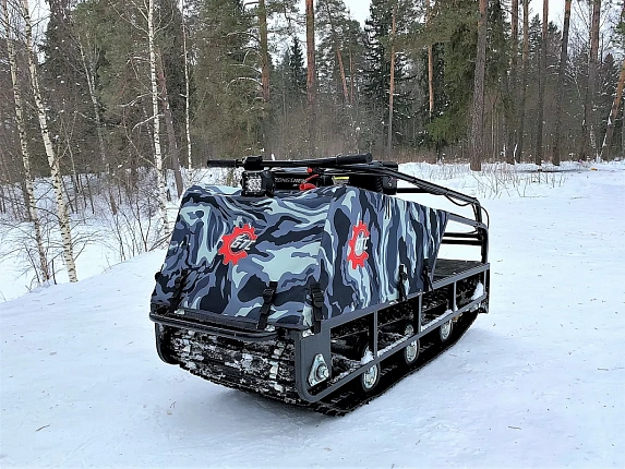 Мотобуксировщик БТС «HIT» 500/15 БЕЗ Э/ЗАП. Loncin (60 Ватт)