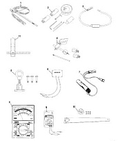 Инструменты (Часть 2) 4-Х ТАКТНОГО ПЛМ MERCURY 4 Серийный номер от 0R000001 до 0R067089