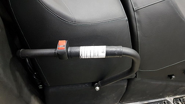 Подогрев ручек пассажира на снегоход