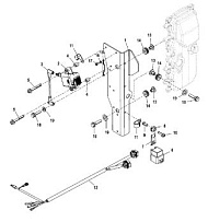 Катушка зажигания 4-Х ТАКТНОГО ПЛМ MERCURY 50 Серийный номер от 1C000001 до 1C050251