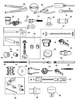 Инструменты (Часть 2) 4-Х ТАКТНОГО ПЛМ MERCURY 115 Серийный номер от 1B227000 до 1B366822