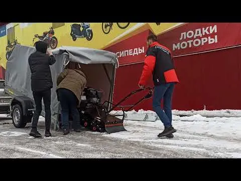 Выдали удлиненную версию мотобуксировщика IKUDZO LONG!🇯🇵