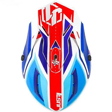 Козырек для шлема JUST1 J38 BLADE синий/красный/белый