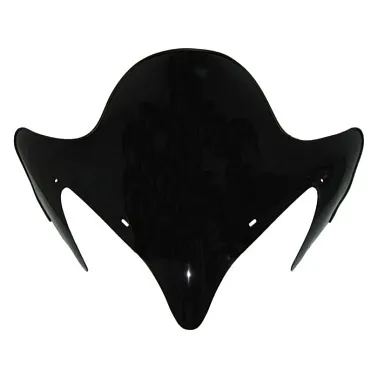 Стекло ветровое для снегохода Yamaha RX-1MTX 2009 (тонир.) увеличенное (выс. 53см, толщ. 3мм, Акрил
