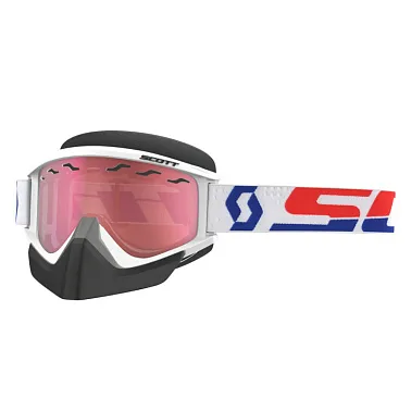 Очки RecoilXi Snow Cross white/red amplifier rose