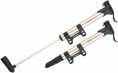 Насос GP-07 Giyo ручной, алюминиевый серебристо-чёрный