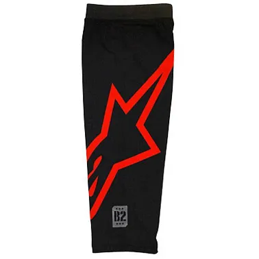 Гетра под наколенник KNEE SLEEVE BLACK RED