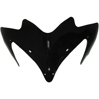 Стекло ветровое для снегохода Yamaha RX-1MTX 2009 (тонир.) (высота 27см, толщина 3мм, Акрил)