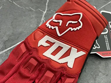 Перчатки взрослые FOX XD2-1 цв. Красный  р. M