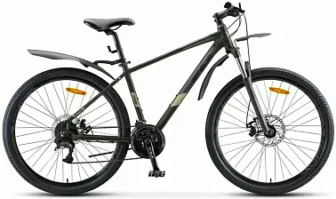 Велосипед STELS 27.5 Navigator-745 MD 21" Темно-оливковый