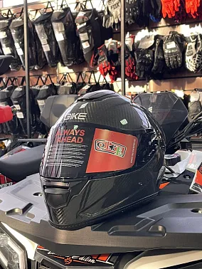 Шлем интеграл HETOSHI DOT CARBON FIBER XD1-472 цв.Черный р. L