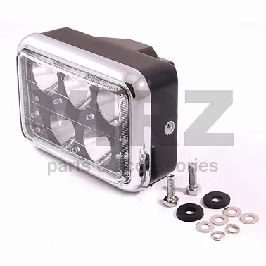 Фара головного света в сборе CG125, PLUTON, MINSK (5 SMD) ТИП1 