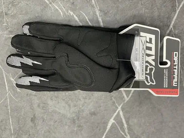 Перчатки взрослые FOX XD2-1 цв. Черно-белый  р. XXL