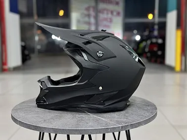 Шлем кроссовый HETOSHI XD1-50 цв. Черный матовый р. M 